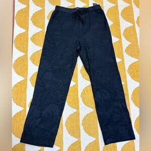 Scotch & Soda Wide-leg jacquard trousers